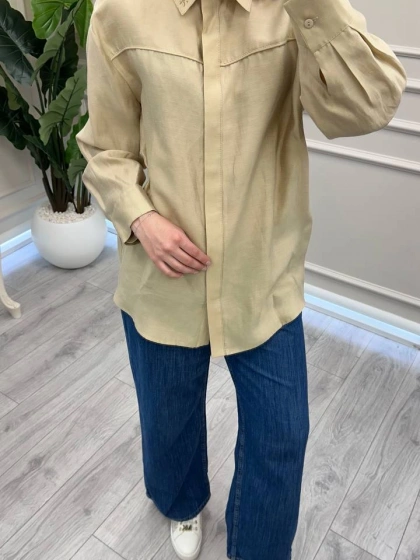 Venöve 26SSPNT0060 Lacivert Lottie Pantolon