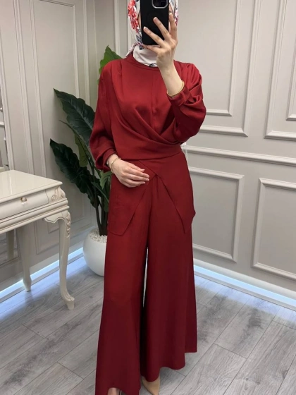 Ghisa 3610T9160 Kırmızı Bağlama Detaylı Takım