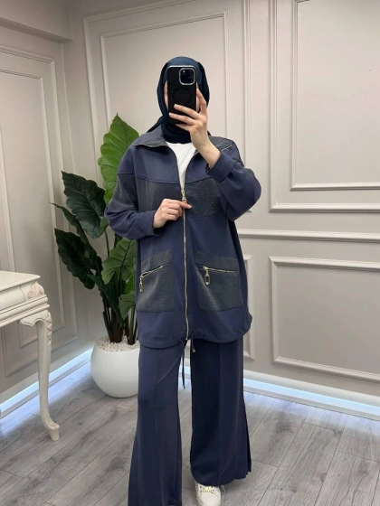 Nuss Triko 26Y1089 Lacivert İkili Takım