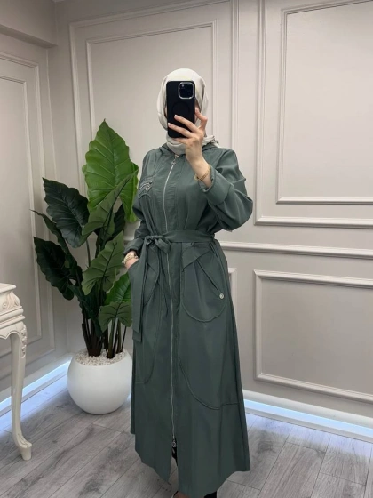 Ceremony 26Y813 Yeşil Torba Cepli Kap