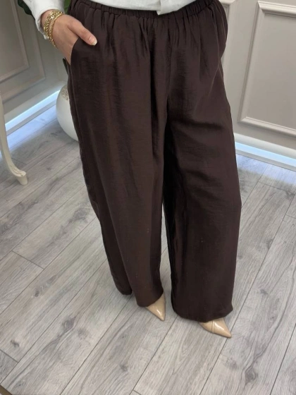 Ceremony 26Y355 Kahve Bol Paça Pantolon