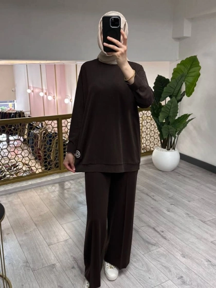 Ceremony 26Y163 Kahverengi İkili Takım