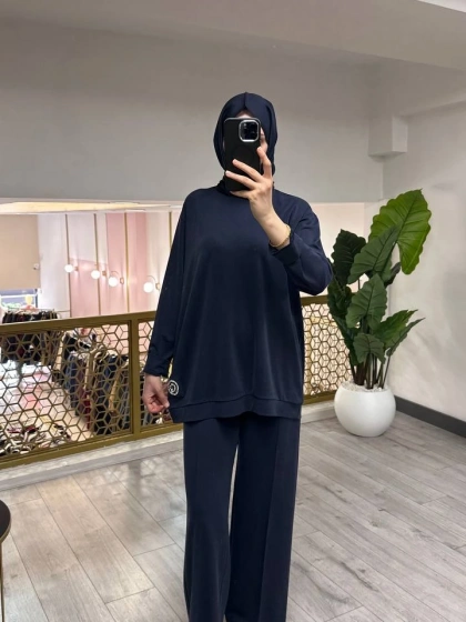 Ceremony 26Y163 Lacivert İkili Takım