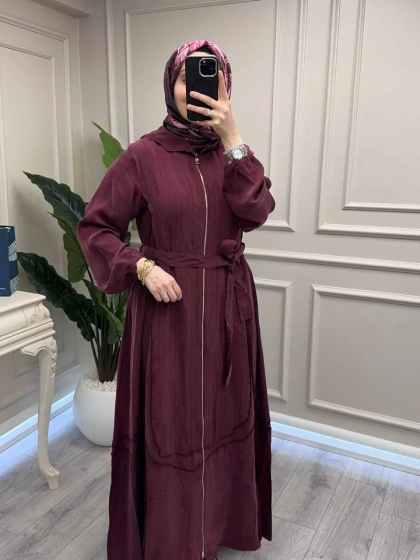 Misswhence 39510 Bordo İpek Kap