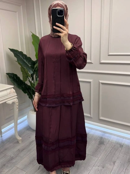 Misswhence 39010 Bordo Etek Takım