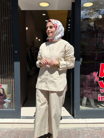 Venöve 26SSGOM0006 Bej Romy Takım