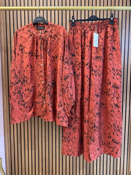 Venöve 26SSGOM0012 Desenli Dora Takım
