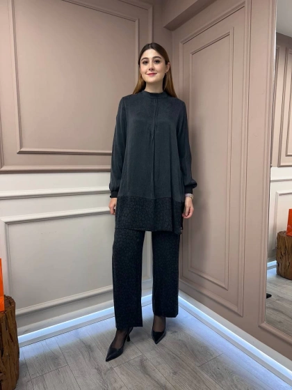 Almarwah Black 202746 Siyah İkili Takım