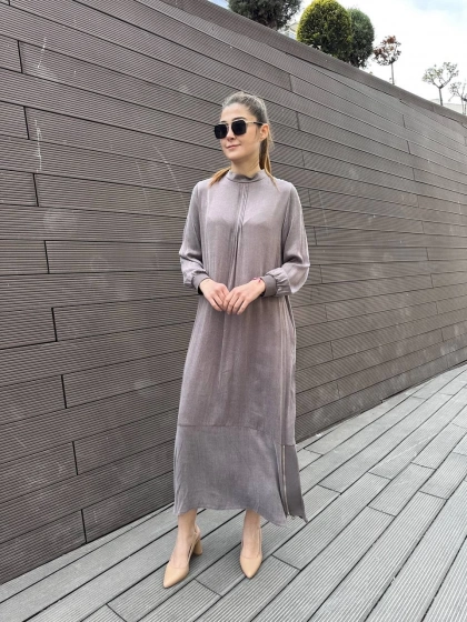 Almarwah Black 303809 Lila Elbise