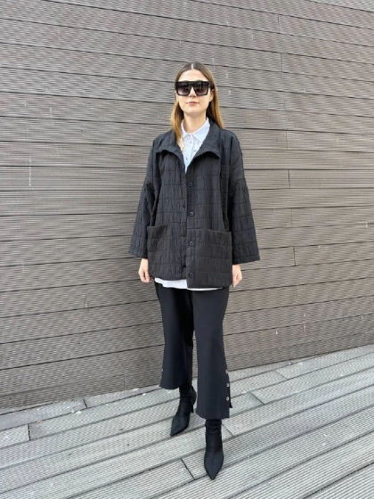 Almarwah Black 505284 Siyah Kap