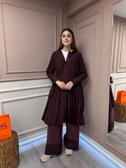 Ceremony 5881 Kızıl Kahve Akordiyon Kap