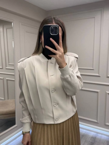 Ceremony 6817 Taş Apoletli Kısa Ceket