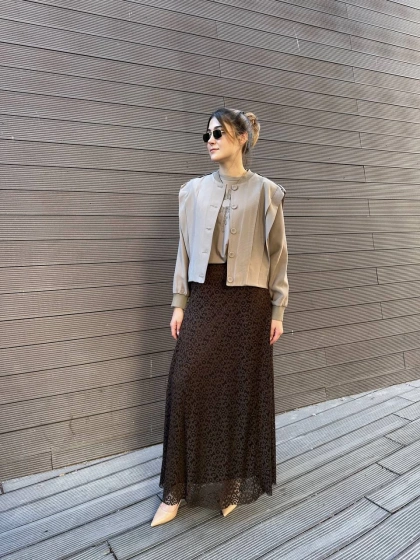 Ceremony 6817 Vizon Apoletli Kısa Ceket