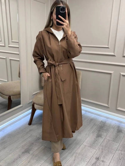 Ceremony 6897 Camel Biye Detaylı Kap