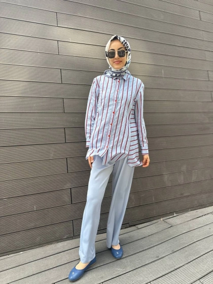 Cloche CL3391 Mavi Bella Pantolon