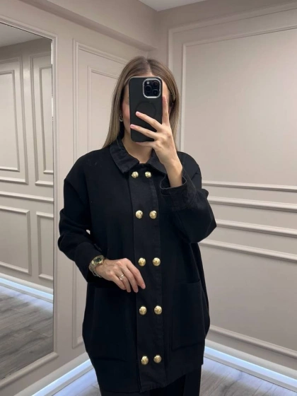 Exquise E25K05125004 Siyah Cielo Triko Hırka