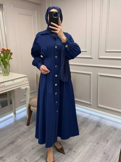 Exquise E26Y06218271 Lacivert Delray Elbise