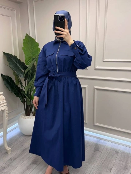 Exquise E26Y06218548 Lacivert Seleneia Elbise