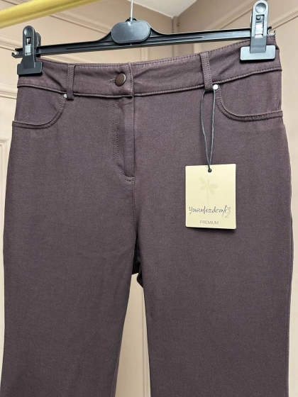 Yusuf Özdemir 25Y1117 Kahverengi İspanyol Paça Pantolon