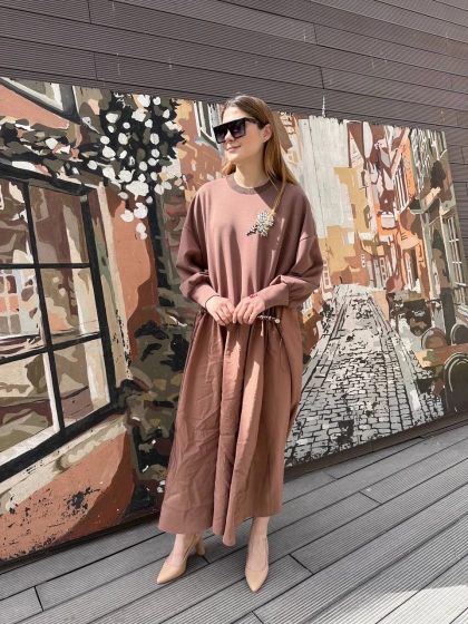 Ghisa 25YGSELB4959 Kahve Elbise