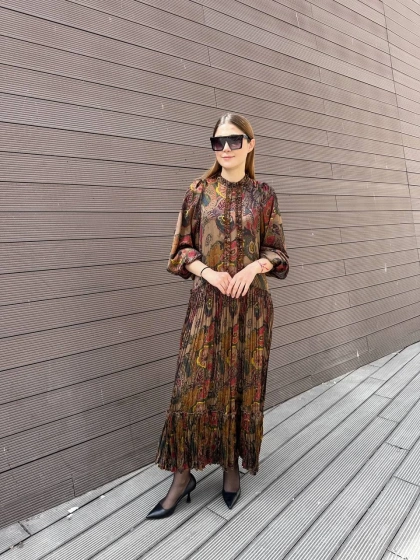 Ghisa 25YGSELB4960 Kahve Elbise