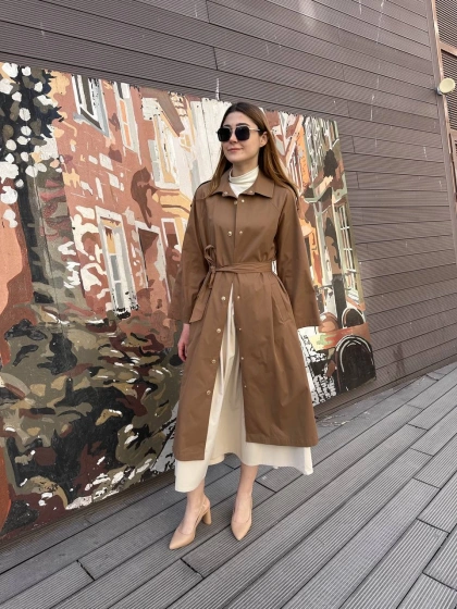 Ghisa 25YGSKAP2673 Kakao Trenç