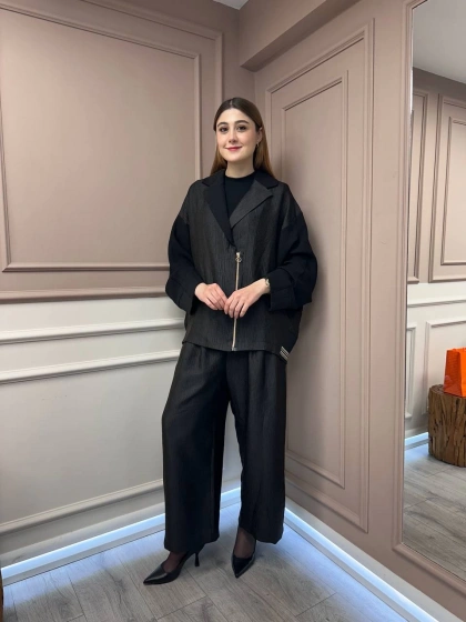 Ghisa 25YGSTKM3120 Siyah İkili Takım