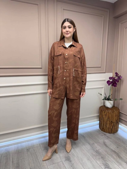 Ghisa 25YGSTKM4082 Camel İkili Takım