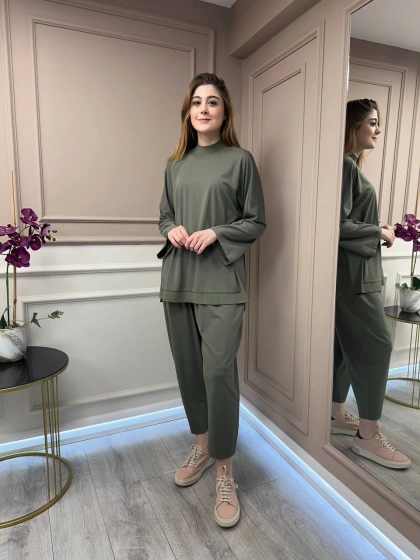 Ghisa 25YGSTKM4830 Haki İkili Takım