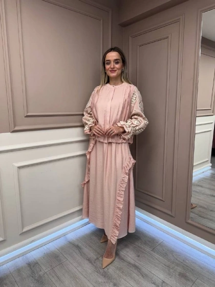 Ghisa 26KGSTKM1862 Pembe Etekli Takım