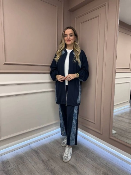 Ghisa 26KGSTKM3200 Lacivert İşleme Detaylı Takım