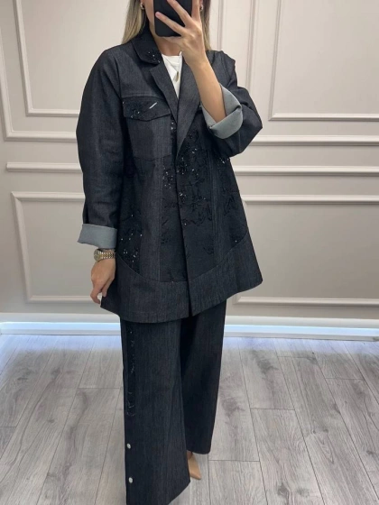 Ghisa 26KGSTKM3209 Siyah İkili Takım