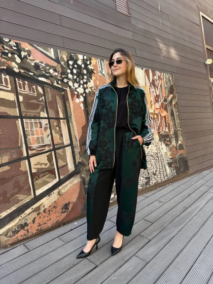 Ghisa 26KGSTKM3271 Yeşil Baskılı Takım