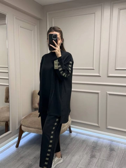 Ghisa 26KGSTKM4090 Siyah Yanı Detaylı Takım