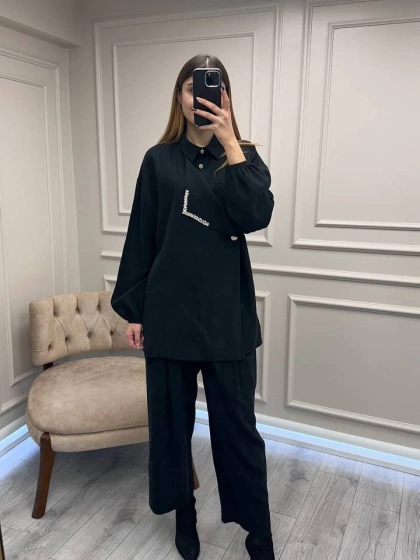 Ghisa 26KGSTKM4100 Siyah İkili Takım