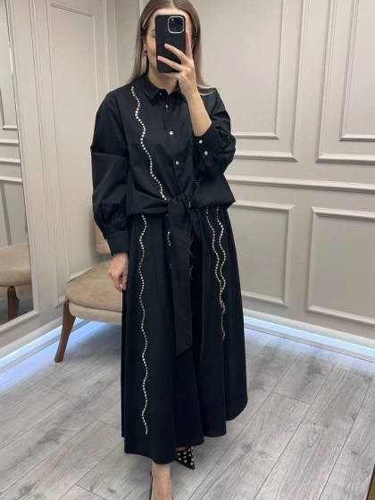 Ghisa 26KGSTKM4125 Siyah Etekli Takım