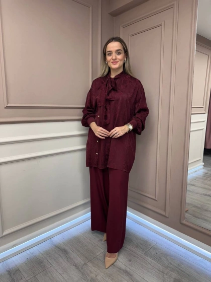 Ghisa 26KGSTKM4126 Bordo Yakası Bağlama Detaylı Takım