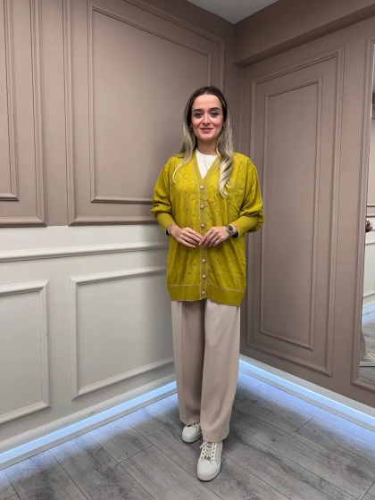 Ghisa 26KOBHRK3166 Asit Triko Hırka