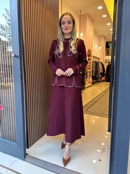 Ghisa 26KOBTKM3213 Bordo Triko Etekli Takım