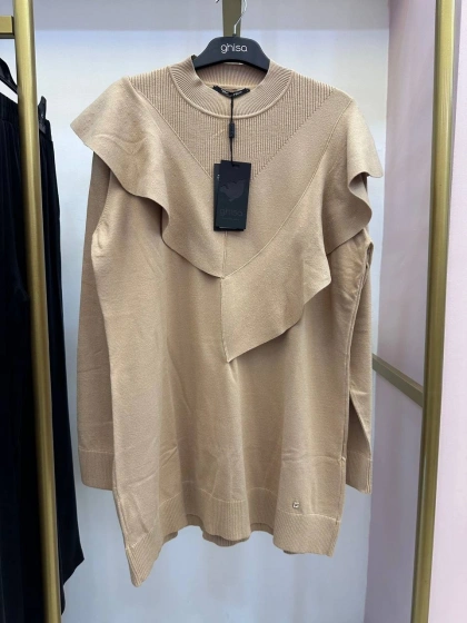 Ghisa 26KOBTNK4206 Camel Tunik