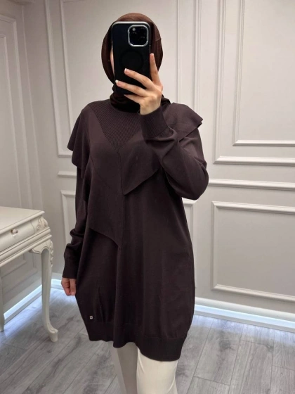 Ghisa 3620T4325 Kahve Merserize Tunik