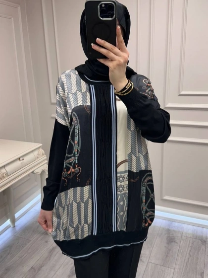 Ghisa 3630T4148 Siyah Tunik