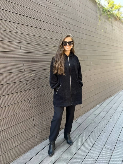 Heddy & Nurcan Çetin 24200 Siyah Hırka