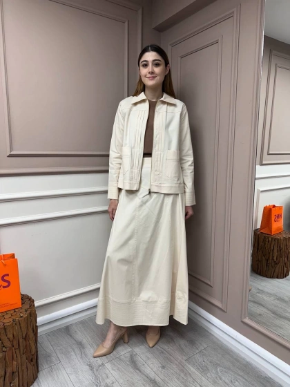 Hilay HLY0125Y101.004 Krem Alicia Etekli Takım