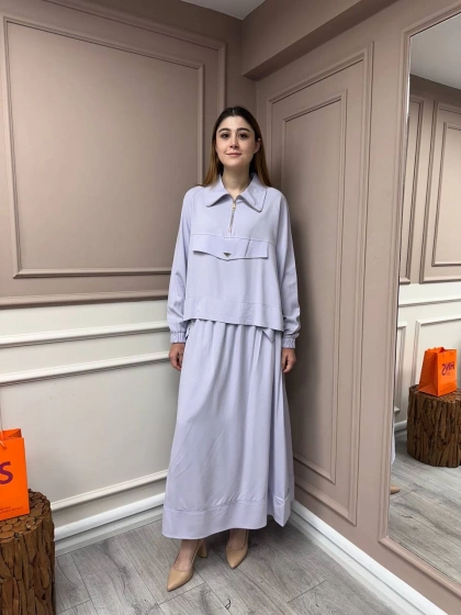 Hilay HLY0125Y101.011 Lila Costa Etekli Takım