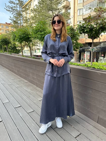 Hilay HLY0125Y101.043 Lacivert Jasmine Etekli Takım