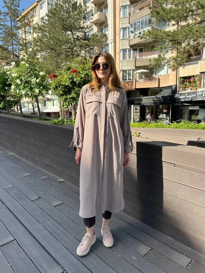 Hilay HLY0125Y104.002 Taş Hera Tunik