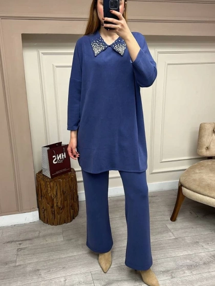 İnvee 7046 İndigo İkili Takım