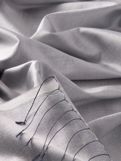 İpekevi 02911 Lame Düz İpek Şal