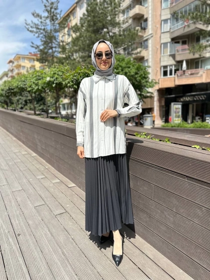 Kahma 24Y18052 Siyah Gömlek